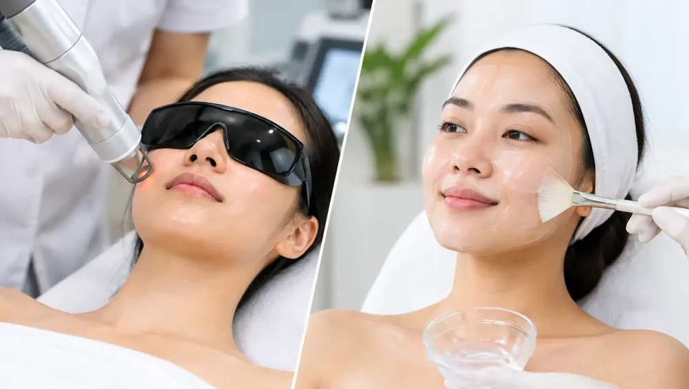 Laser Pico vs Chemical Peel: Mana Lebih Sesuai?